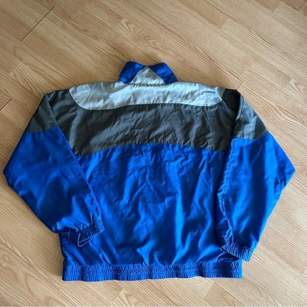 Vintage TEAM USA Colorblock Windbreaker Jacket Large